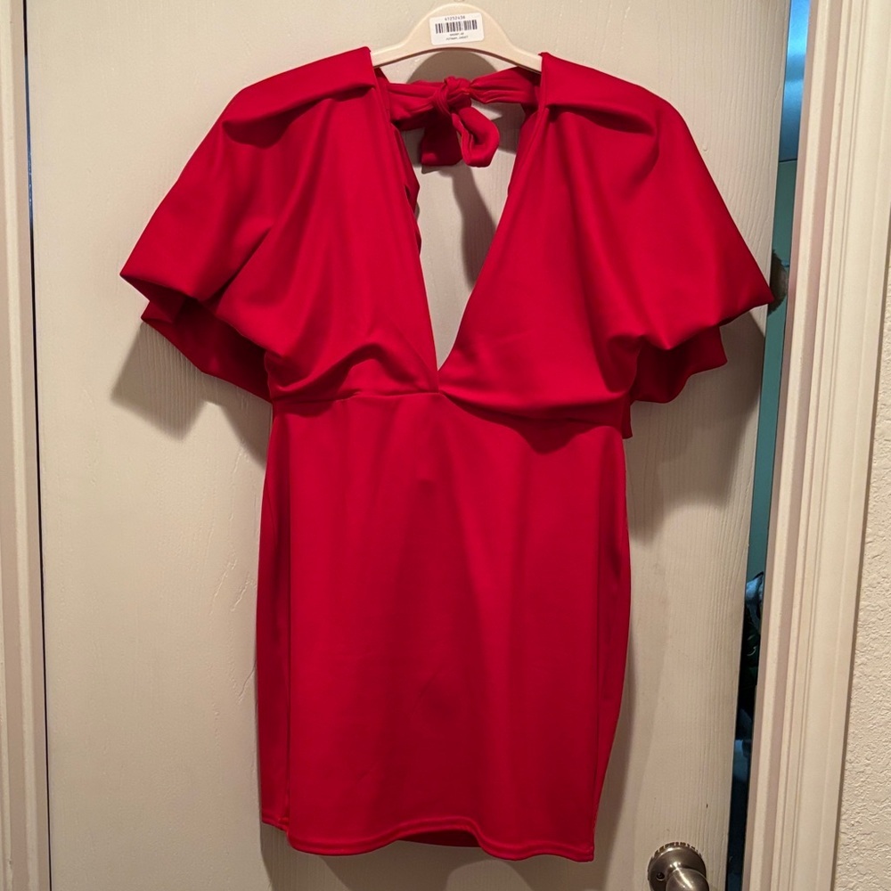 Elegant Red Dress Size 12